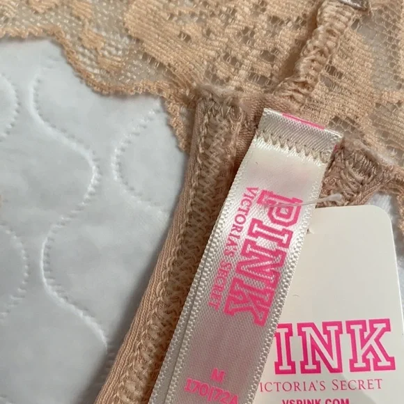 Victoria’s Secret PINK nude thong panty M - Picture 4 of 9